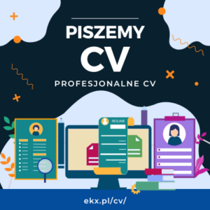Profesjonalne pisanie CV na zamówienie po polsku lub angielsku.